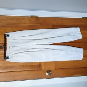 Vintage Averroe White Pleated Pants Size 10